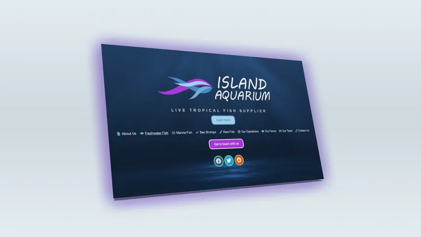 Island Aquarium website